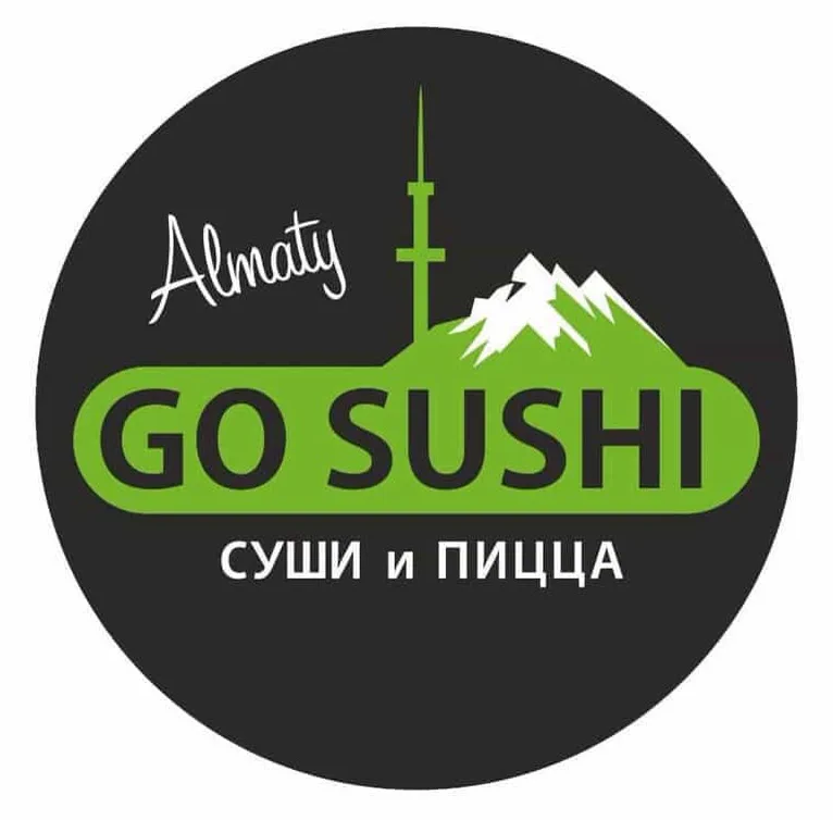 Логотип Go Sushi Алматы